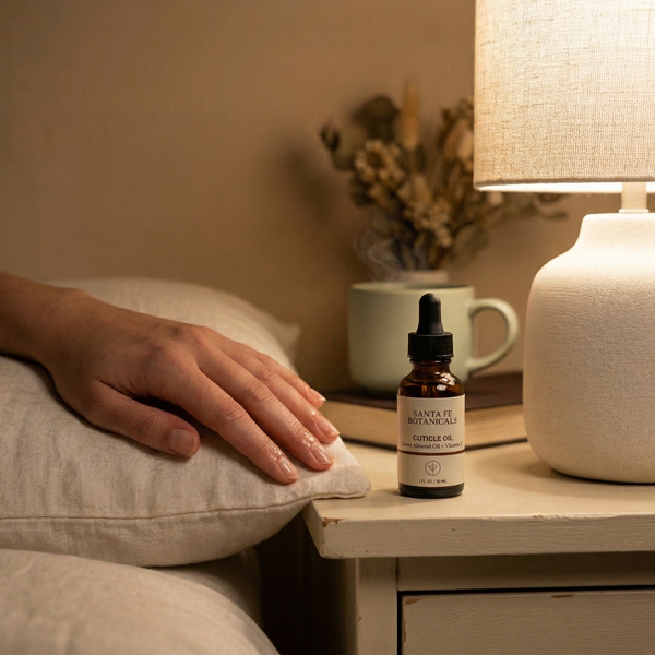 Healthy nourished nails after using botanical cuticle oil serum